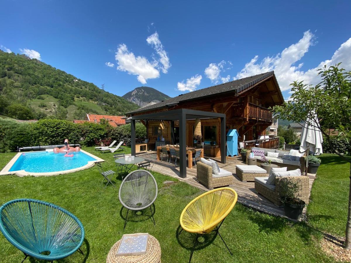 Grand Chalet A La Montagne Bourg-Saint-Maurice Exteriér fotografie