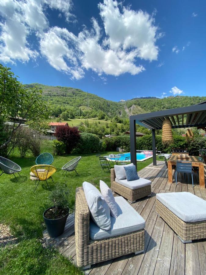 Grand Chalet A La Montagne Bourg-Saint-Maurice Exteriér fotografie