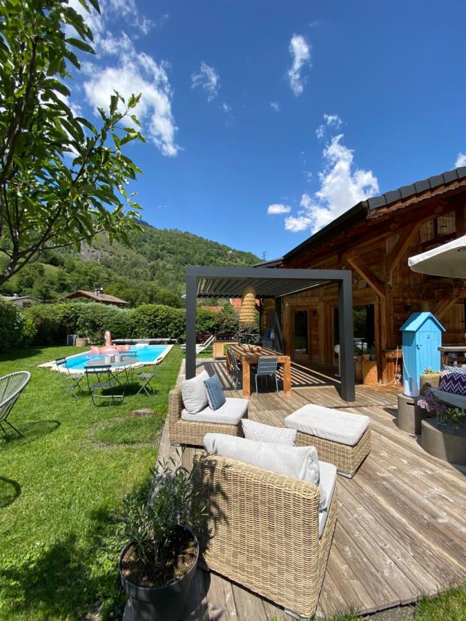 Grand Chalet A La Montagne Bourg-Saint-Maurice Exteriér fotografie