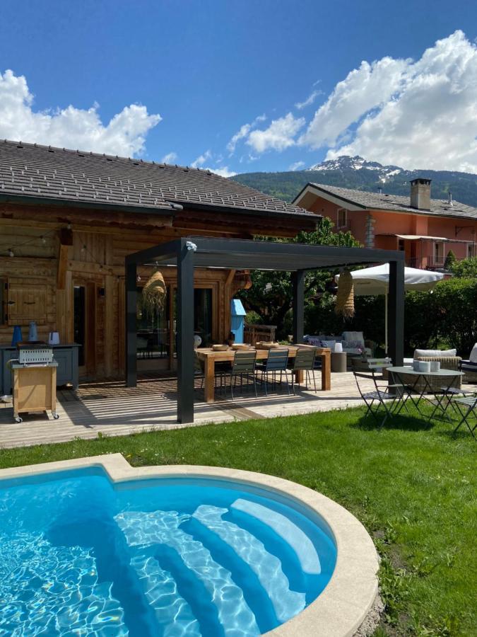 Grand Chalet A La Montagne Bourg-Saint-Maurice Exteriér fotografie