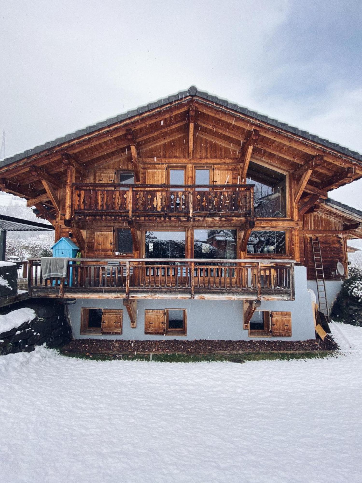 Grand Chalet A La Montagne Bourg-Saint-Maurice Exteriér fotografie