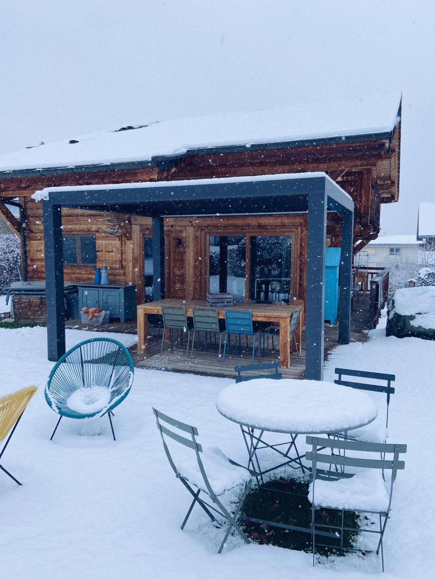 Grand Chalet A La Montagne Bourg-Saint-Maurice Exteriér fotografie